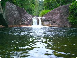 Poo da Maromba - Hotel Pousada Vale das Hortnsias - Visconde de Mau